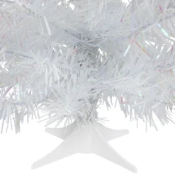 18" White Iridescent Spruce Artificial Christmas Tree - Unlit 5 18" White Iridescent Spruce Artificial Christmas Tree - Unlit -Christmas Trees Shop 1.527 71413.1684855816