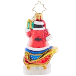 Christopher Radko Silliest Sleigh Ride Gem Glass Christmas Ornament 1021405 -Christmas Trees Shop 1021405 3 53512.1684362252