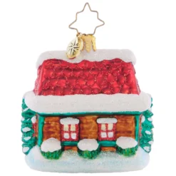 Christopher Radko The Coziest Cottage Gem Glass Christmas Ornament 1021425 -Christmas Trees Shop 1021425 3 73703.1684253240