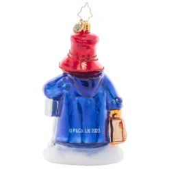 Christopher Radko One-Way Ticket To Paddington Glass Christmas Ornament 1021467 -Christmas Trees Shop 1021467 4 85034.1684253252