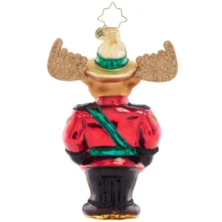 Christopher Radko Mountie Bruce Moose Glass Christmas Ornament 1021494 -Christmas Trees Shop 1021494 3 53809.1684362127