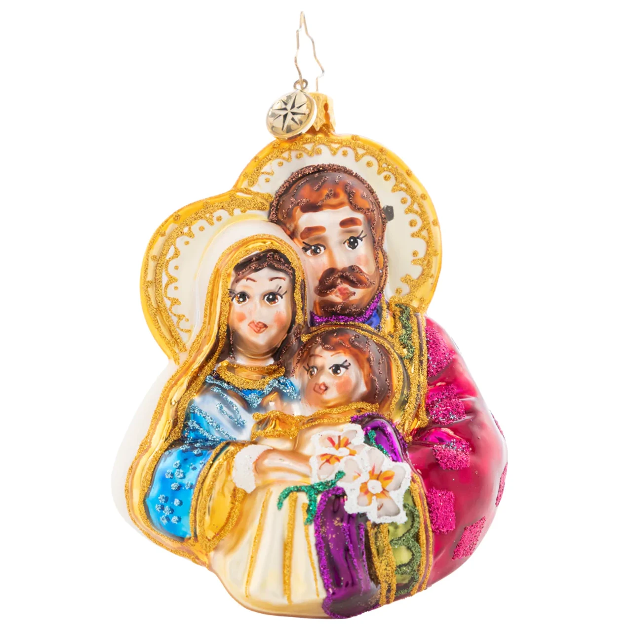 Christopher Radko The Love Of A Family Glass Christmas Ornament 1021602 1 Christopher Radko The Love Of A Family Glass Christmas Ornament 1021602