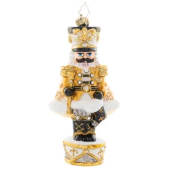 Christopher Radko Golden Guardian Glass Christmas Ornament 1021657