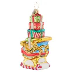 Christopher Radko Piled-High Sleigh Glass Christmas Ornament 1021677 5 Christopher Radko Piled-High Sleigh Glass Christmas Ornament 1021677 -Christmas Trees Shop 1021677 3 58821.1684253249