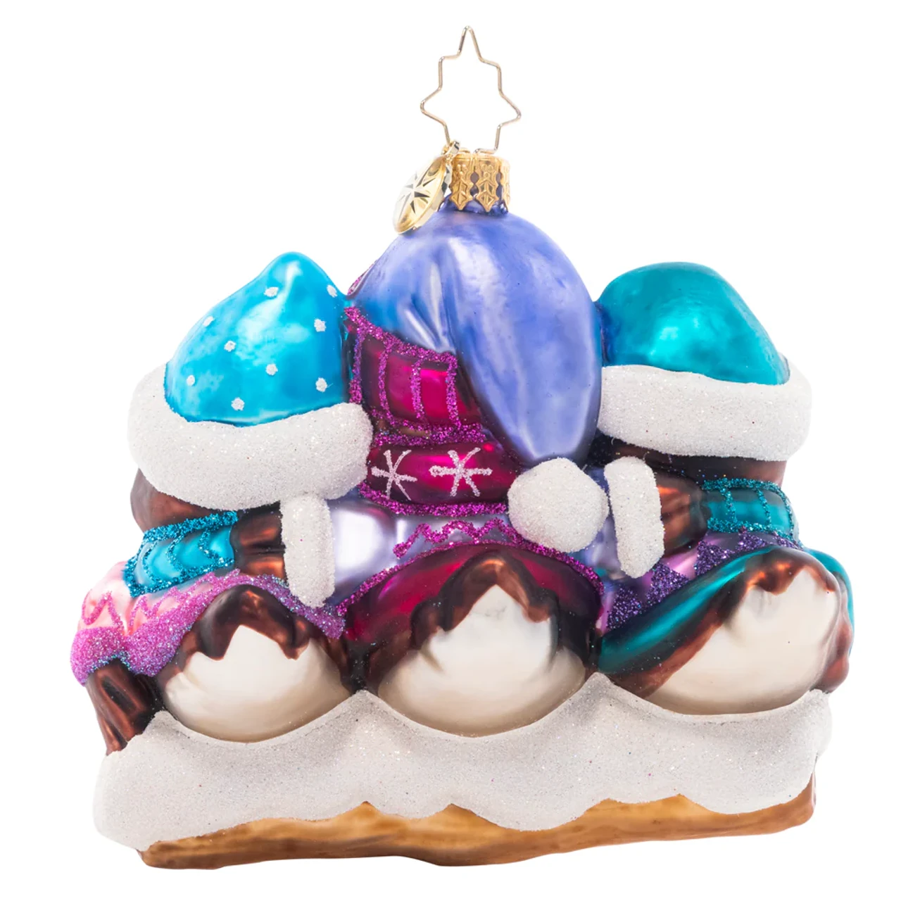 Christopher Radko Bundle Up Birdies Glass Christmas Ornament 1021442 3 Christopher Radko Bundle Up Birdies Glass Christmas Ornament 1021442 - Image 3