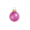6ct Fuchsia Pink Shiny Christmas Ball Ornaments 4" (100mm)