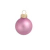 4ct Rosewood Pink Glass Shiny Christmas Ball Ornaments 4.75" (120mm)