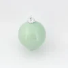 40ct Aqua Blue Pearl Glass Christmas Ball Ornaments 1.25" (30mm)