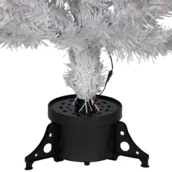 4' Pre-Lit Medium White Iridescent Fiber Optic Artificial Christmas Tree, Blue LED Lights 9 4' Pre-Lit Medium White Iridescent Fiber Optic Artificial Christmas Tree, Blue LED Lights -Christmas Trees Shop 427 57540.1683034150