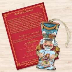 Set Of 2 Christmas Nutcracker Wooden Ornaments 5.5" -Christmas Trees Shop 8116430 3 39848.1667549856