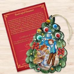 Set Of 2 Family With A Nutcracker Christmas Tree Ornaments 5.5" -Christmas Trees Shop 8119184 3 14870.1667549905