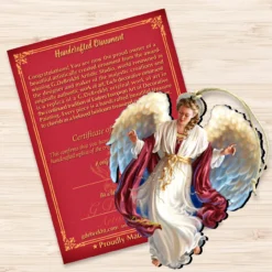 Set Of 2 Angel Bringing Peace On Earth Wooden Ornaments 5.5" -Christmas Trees Shop 8161048 1208 3 74556.1667549742