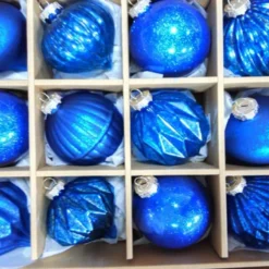 12ct Royal Blue Multi Finish With Various Shaped Christmas Ornaments 3.75" -Christmas Trees Shop 8cqoh4b71l6ct0skrtvgzukm18ugguwu 99813.1667576000