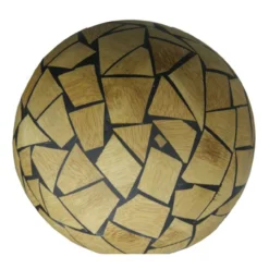 Brown Mosaic Shatterproof Christmas Ball Ornament 4" (100mm) -Christmas Trees Shop allstate xa6054 br 03 63038.1667531299