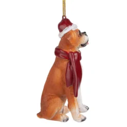 3.5" Fawn Boxer Dog Christmas Ornament -Christmas Trees Shop boxer 5 78358.1667615234