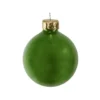 6ct Teal Green Pearl Christmas Ball Ornaments 4" (100mm)