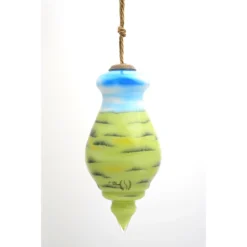 6" Vineyard Christmas Finial Shaped Glass Hanging Ornament -Christmas Trees Shop dacf 1610105 4 34865.1667620514
