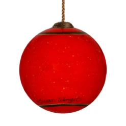 3" Red And White Snowman Is On His Way Christmas Glass Ball Ornament -Christmas Trees Shop dacf 1911051 4 33191.1667528321