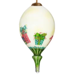 4.75” Ivory And Green Baby Carriage Hand Painted Mouth Blown Glass Hanging Christmas Ornament 7 4.75” Ivory And Green Baby Carriage Hand Painted Mouth Blown Glass Hanging Christmas Ornament -Christmas Trees Shop dacf 1911080 3 80355.1667621006