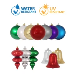 Crimson Red Shatterproof Shiny Christmas Ball Ornament 8" (200mm) 6 Crimson Red Shatterproof Shiny Christmas Ball Ornament 8" (200mm) -Christmas Trees Shop dcki kbx04858 3 24859.1667561887