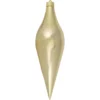 Gold Shatterproof Christmas Long Drop Ornament 12.5" (320mm)