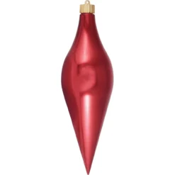 Sonic Red And Gold Shatterproof Christmas Long Drop Ornament 12.5" (320mm)