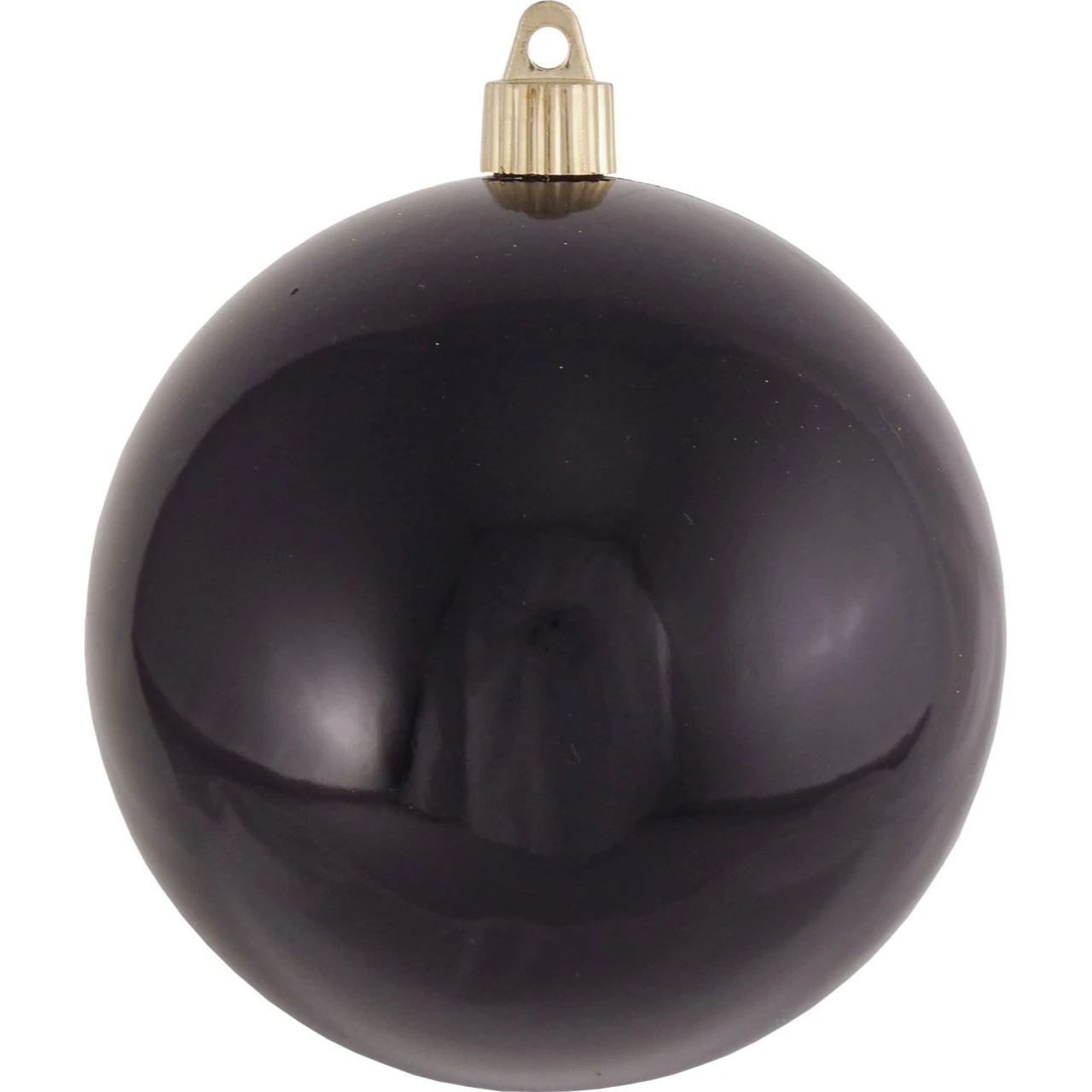 4ct Black Shatterproof Shiny Finish Christmas Ball Ornaments 4.75" (120mm) 1 4ct Black Shatterproof Shiny Finish Christmas Ball Ornaments 4.75" (120mm)