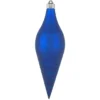 Regal Blue Shatterproof Christmas Long Drop Ornament 12.5" (320mm)