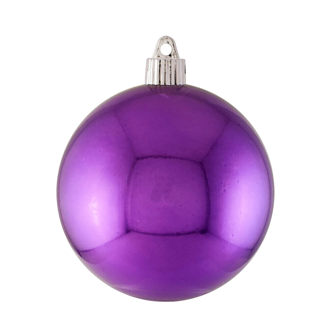 4ct Rhapsody Purple Shatterproof Shiny Finish Christmas Ball Ornaments 4" (100mm) 1 4ct Rhapsody Purple Shatterproof Shiny Finish Christmas Ball Ornaments 4" (100mm)
