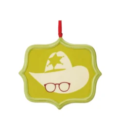 3.75" Yellow And White Story Air Rifle Sentiment Christmas Ornament -Christmas Trees Shop dept 56204044993 03 73513.1667578320