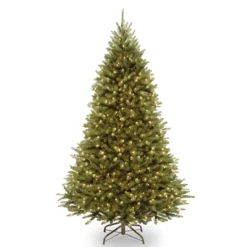 7.5’ Pre-Lit PowerConnect Kingswood Fir Artificial Christmas Tree – Dual Color LED Lights