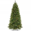 7.5 Ft. Lehigh Valley Slim Pine Tree With Dual Color LED Lights
