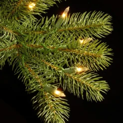 10’ Pre-Lit Downswept Douglas Fir Artificial Christmas Tree – Clear Lights -Christmas Trees Shop dnat20pedd1 312 100 2 94842.1667663837