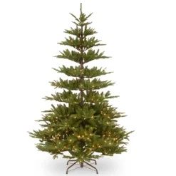 7.5’ Pre-Lit PowerConnect Glenwood Fir Artificial Christmas Tree – Clear Lights