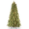 7’ Pre-Lit Tiffany Fir Artificial Christmas Tree – Clear Lights