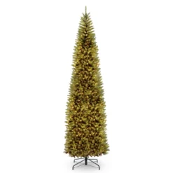 12 Ft. Kingswood(R) Fir Pencil Tree With Clear Lights