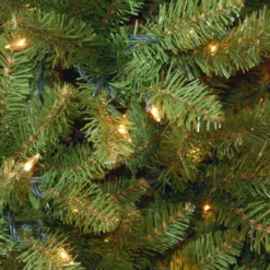 12 Ft. Kingswood(R) Fir Pencil Tree With Clear Lights -Christmas Trees Shop dnat kw7 300 120 3 08847.1667656816