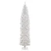12' Pre-Lit Kingswood White Fir Pencil Artificial Christmas Tree - Clear Lights