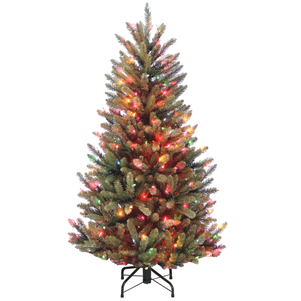 4.5' Pre-Lit Natural Fraser Fir Artificial Christmas Tree – Multi-color Lights 1 4.5' Pre-Lit Natural Fraser Fir Artificial Christmas Tree – Multi-color Lights