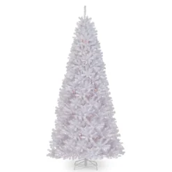 14’ Pre-Lit Medium White North Valley Spruce Artificial Christmas Tree - Clear Lights