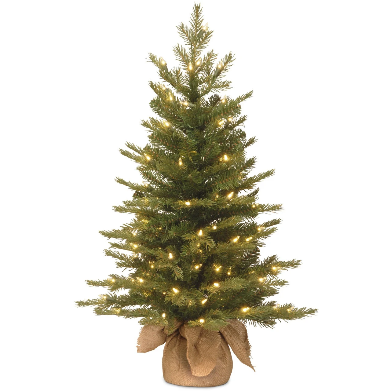 3' Pre-Lit Potted Nordic Spruce Medium Artificial Christmas Tree - Clear Lights 1 3' Pre-Lit Potted Nordic Spruce Medium Artificial Christmas Tree - Clear Lights