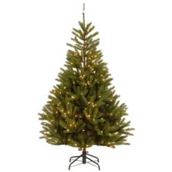 6.5’ Pre-Lit Medium Topeka Spruce Artificial Christmas Tree - Clear LED Lights