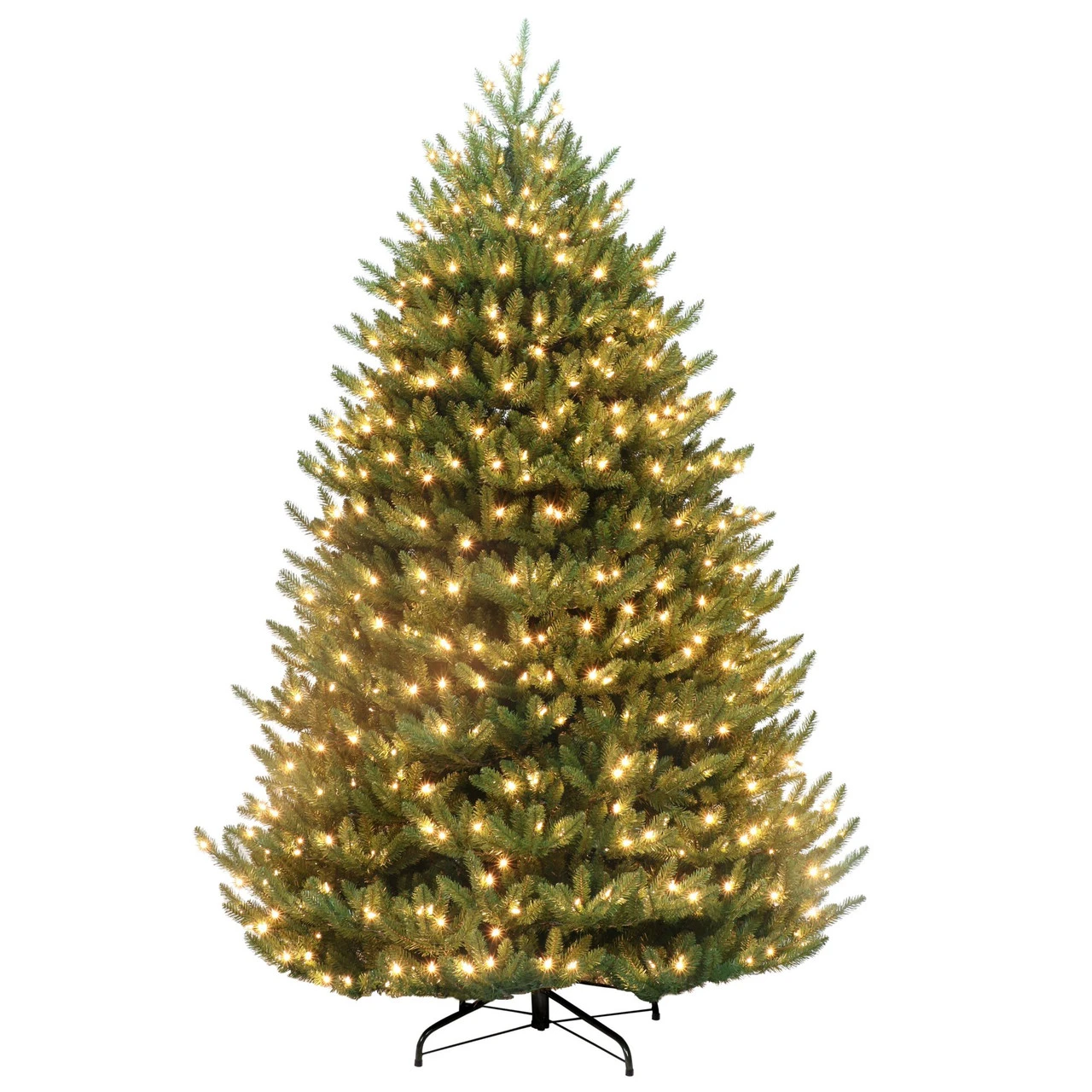7.5' Pre-lit Canadian Balsam Fir Artificial Christmas Tree - Clear LED Lights 1 7.5' Pre-lit Canadian Balsam Fir Artificial Christmas Tree - Clear LED Lights