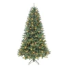 7.5' Pre-Lit LED Monterey Spruce Artificial Christmas Tree, Warm White Lights