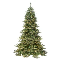 6.5' Pre-lit Royal Majestic Douglas Fir Downswept Artificial Christmas Tree, Clear Lights