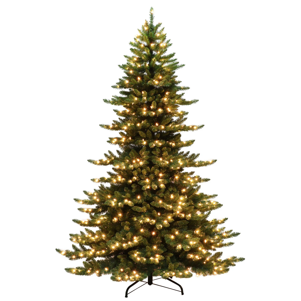 7.5' Royal Majestic Spruce Green Tree With Incandescent Clear Pre-Attached Lights 1 7.5' Royal Majestic Spruce Green Tree With Incandescent Clear Pre-Attached Lights