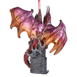 4.5" Holiday Gothic Dragon Ornament -Christmas Trees Shop dragon 3 77019.1667614418