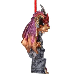 4.5" Holiday Gothic Dragon Ornament -Christmas Trees Shop dragon 4 48804.1667614418