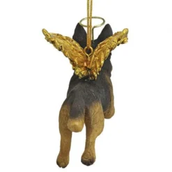 4" Flying German Shepherd Hand Painted Holiday Ornament -Christmas Trees Shop dtosc20jh170718 4 15639.1667615106