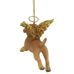 4" Flying Golden Retriever Puppy Hand Painted Holiday Ornament -Christmas Trees Shop dtosc20jh170721 4 28064.1667615110